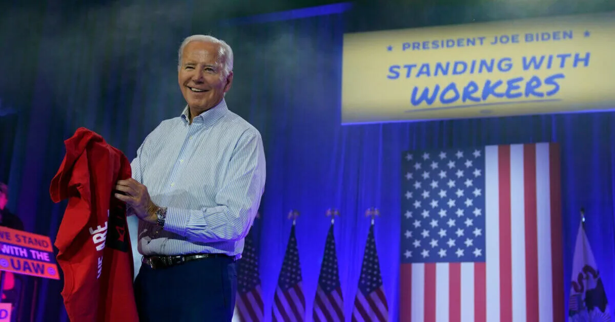 Biden vows to keep fighting for workers during stop at union auto plant Biden vows to keep fighting for workers during stop at union auto plant