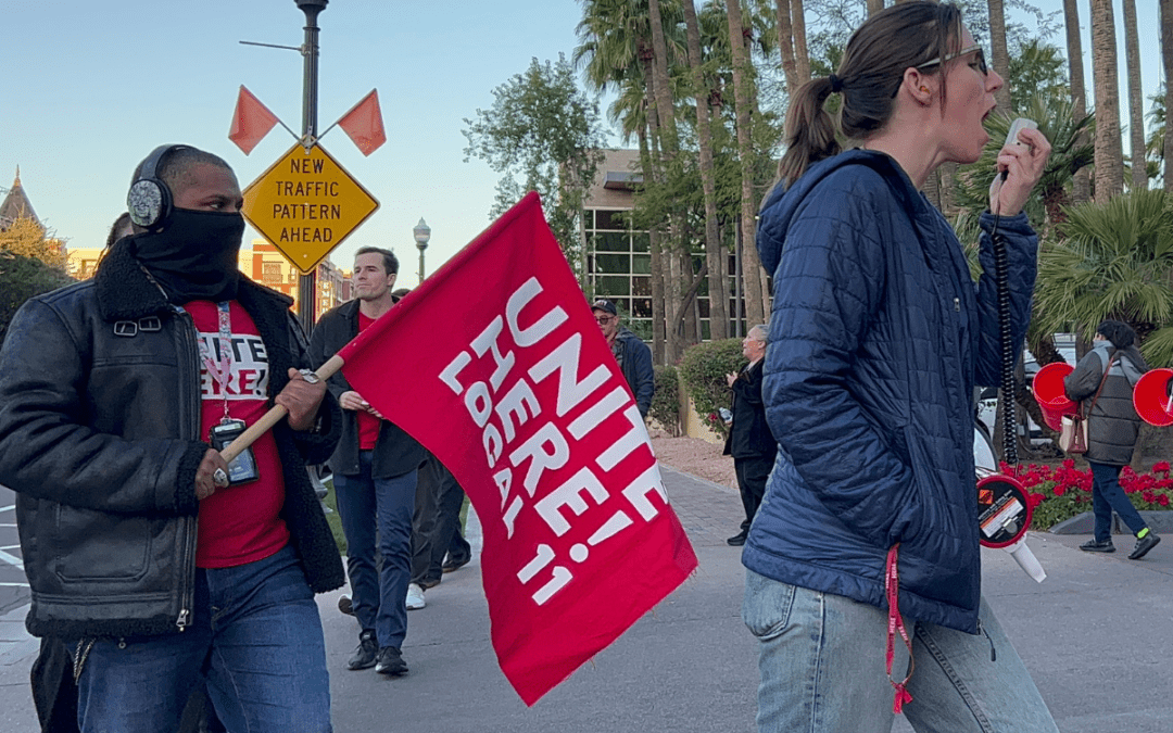 Tempe hotel workers are picketing their employer, and guests are checking out in solidarity