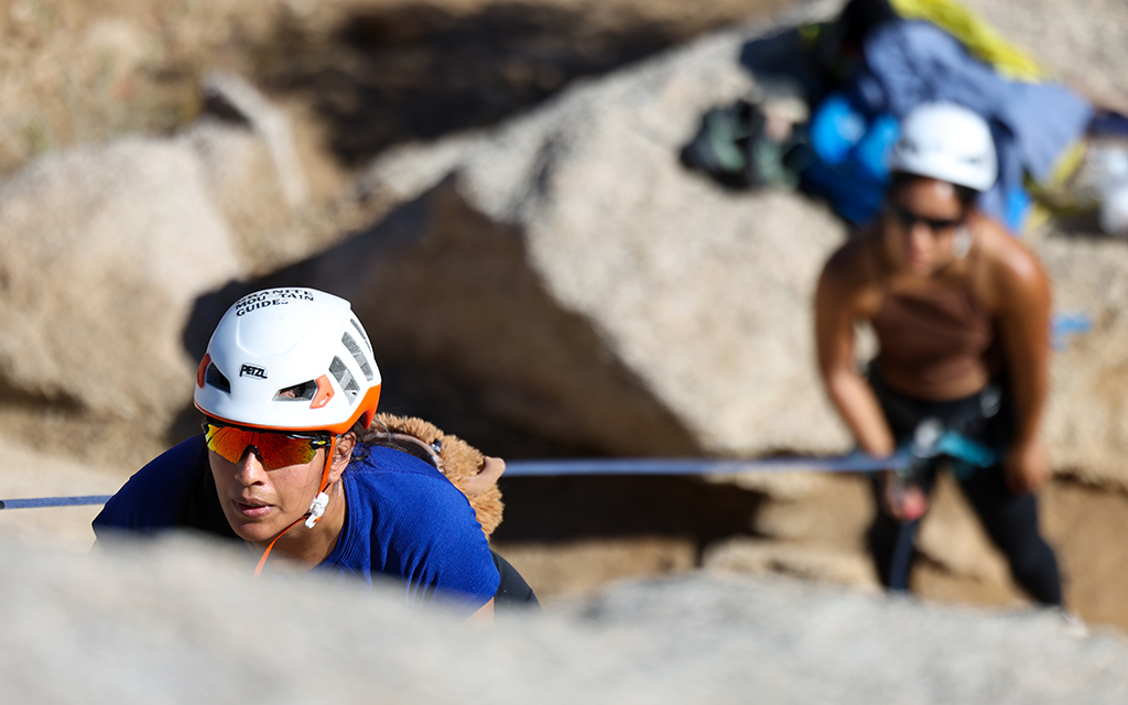 ‘The outdoors is for everybody’: Rock climbing coalition provides safe space for women and genderqueer individuals